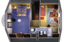  Projekt domu Pliszka - murowana – silikaty (KRD2256) - projekt domu parterowego z poddaszem - Zdjęcie 7