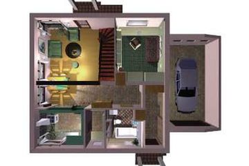  Projekt domu Pliszka - murowana – silikaty (KRD2256) - projekt domu parterowego z poddaszem - Zdjęcie 8