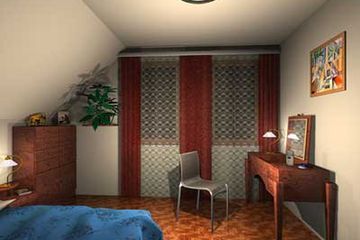  Projekt domu Płomyk - murowana – ceramika (KRD1558) - projekt domu parterowego z poddaszem - Zdjęcie 8