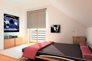  Projekt domu Poziomka - murowana – ceramika (KRD1560) - projekt domu parterowego z poddaszem - Zdjęcie 6