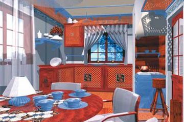  Projekt domu Rosomak - murowana – ceramika (KRD1334) - projekt domu parterowego z poddaszem - Zdjęcie 5