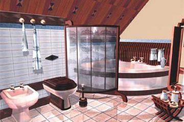  Projekt domu Rosomak - murowana – ceramika (KRD1334) - projekt domu parterowego z poddaszem - Zdjęcie 6