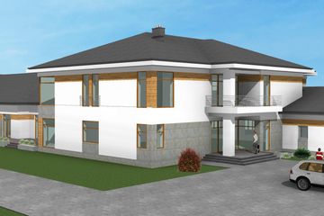  Projekt domu opieki At-170 (BSK1037) - projekt domu z pełnym piętrem - Zdjęcie 1