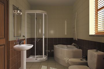 Projekt domu Saga - murowana – ceramika - parterowy z poddaszem dom o powierzchni 153,80 m², dach naczółkowy - ujęcie 4