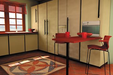  Projekt domu Sarmata - murowana – ceramika (KRD1206) - projekt domu parterowego z poddaszem - Zdjęcie 3