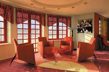  Projekt domu Sarmata - murowana – ceramika (KRD1206) - projekt domu parterowego z poddaszem - Zdjęcie 5