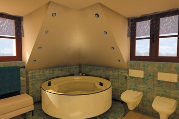  Projekt domu Sarmata - murowana – ceramika (KRD1206) - projekt domu parterowego z poddaszem - Zdjęcie 7