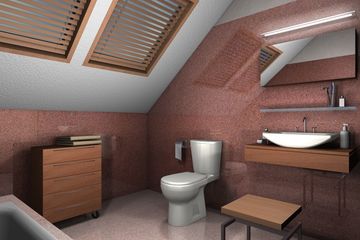  Projekt domu Sasanka - murowana – ceramika (KRD1568) - projekt domu parterowego z poddaszem - Zdjęcie 4