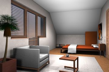  Projekt domu Sasanka - murowana – ceramika (KRD1568) - projekt domu parterowego z poddaszem - Zdjęcie 5