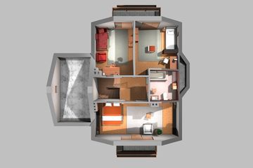  Projekt domu Sasanka - murowana – ceramika (KRD1568) - projekt domu parterowego z poddaszem - Zdjęcie 8