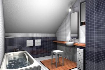  Projekt domu Słomka - murowana – ceramika (KRD1572) - projekt domu parterowego z poddaszem - Zdjęcie 4