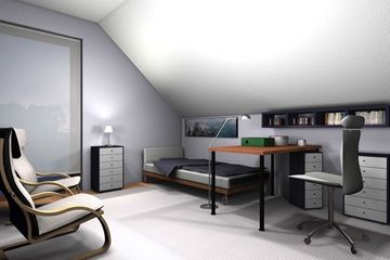  Projekt domu Słomka - murowana – ceramika (KRD1572) - projekt domu parterowego z poddaszem - Zdjęcie 6