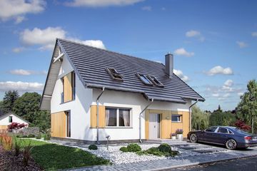  Projekt domu Domena 202 (WRW1309) - projekt domu parterowego z poddaszem - Zdjęcie 1
