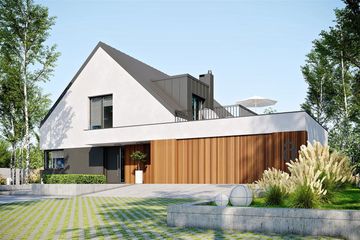  Projekt domu Daniel VI G2 energo (WRC2722) - projekt domu parterowego z poddaszem - Zdjęcie 3