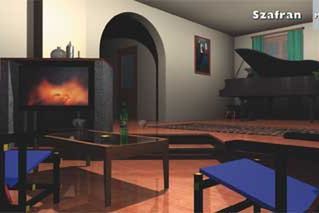  Projekt domu Szafran - murowana – ceramika (KRD1224) - projekt domu parterowego z poddaszem - Zdjęcie 2