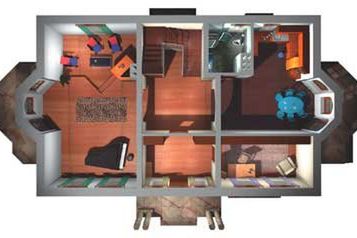  Projekt domu Szafran - murowana – ceramika (KRD1224) - projekt domu parterowego z poddaszem - Zdjęcie 7