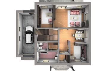  Projekt domu Szymon-2 - murowana – ceramika (KRD1844) - projekt domu parterowego z poddaszem - Zdjęcie 8