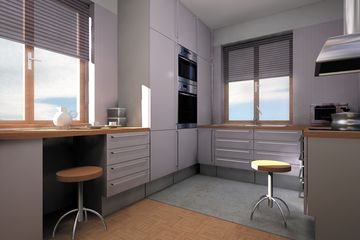  Projekt domu Ścibor - murowana – ceramika (KRD1569) - projekt domu parterowego z poddaszem - Zdjęcie 4