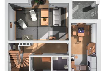  Projekt domu Ścibor - murowana – ceramika (KRD1569) - projekt domu parterowego z poddaszem - Zdjęcie 8