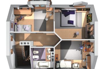  Projekt domu Ścibor - murowana – ceramika (KRD1569) - projekt domu parterowego z poddaszem - Zdjęcie 9