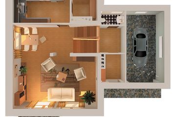  Projekt domu Świteź - murowana – ceramika (KRD1219) - projekt domu parterowego z poddaszem - Zdjęcie 8