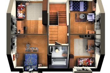  Projekt domu Teofil - murowana – ceramika (KRD1233) - projekt domu parterowego z poddaszem - Zdjęcie 8