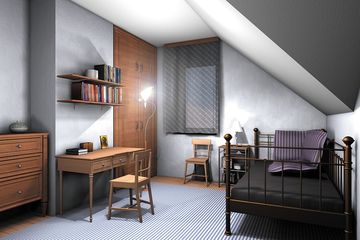  Projekt domu Tukan - szkielet drewniany lekki (KRD1238) - projekt domu parterowego z poddaszem - Zdjęcie 7