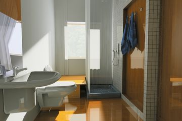  Projekt domu Uszatek - murowana – ceramika (KRD1243) - projekt domu parterowego z poddaszem - Zdjęcie 3