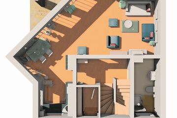  Projekt domu Uszatek - murowana – ceramika (KRD1243) - projekt domu parterowego z poddaszem - Zdjęcie 8