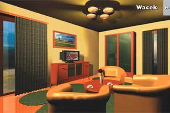  Projekt domu Wacek - murowana – beton komórkowy (KRD2444) - projekt domu parterowego z poddaszem - Zdjęcie 2