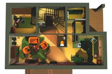  Projekt domu Wacek - murowana – beton komórkowy (KRD2444) - projekt domu parterowego z poddaszem - Zdjęcie 9