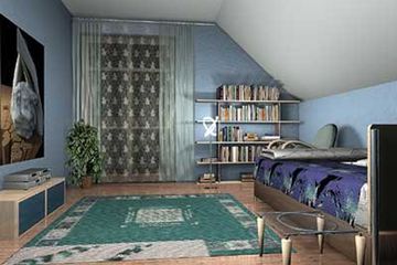  Projekt domu Wega - murowana – beton komórkowy (KRD1484) - projekt domu parterowego z poddaszem - Zdjęcie 8