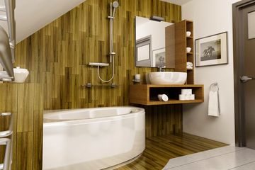  Projekt domu Dzierlatka II z garażem 1-st. [A] (WRF1065) - projekt domu parterowego z poddaszem - Zdjęcie 10