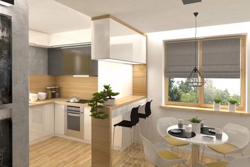  Projekt domu Inka II z garażem 1-st. [A] (WRF1599) - projekt domu parterowego z poddaszem - Zdjęcie 5