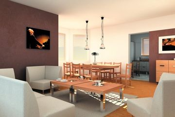  Projekt domu Wisienka - murowana – keramzyt (KRD2284) - projekt domu parterowego z poddaszem - Zdjęcie 3