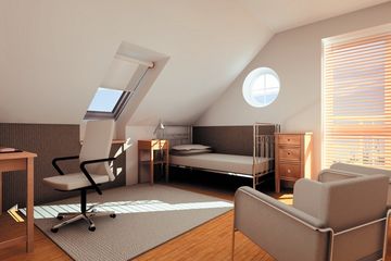  Projekt domu Wisienka - murowana – keramzyt (KRD2284) - projekt domu parterowego z poddaszem - Zdjęcie 7