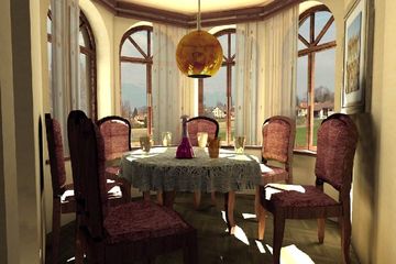  Projekt domu Zameczek - murowana – ceramika (KRD1255) - projekt domu parterowego z poddaszem - Zdjęcie 4