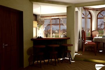  Projekt domu Zameczek - murowana – ceramika (KRD1255) - projekt domu parterowego z poddaszem - Zdjęcie 5