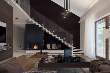  Projekt domu Endo 4 (BSE1135) - projekt domu parterowego z poddaszem - Zdjęcie 10