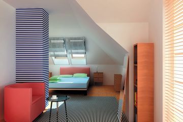  Projekt domu Złotokap - murowana – ceramika (KRD1493) - projekt domu parterowego z poddaszem - Zdjęcie 6