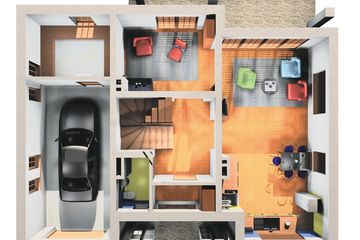  Projekt domu Złotokap - murowana – ceramika (KRD1493) - projekt domu parterowego z poddaszem - Zdjęcie 8