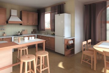  Projekt domu Lubicz - murowana – beton komórkowy (KRD1848) - projekt domu parterowego z poddaszem - Zdjęcie 4