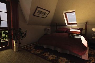  Projekt domu Halszka - murowana – beton komórkowy (KRD1631) - projekt domu parterowego z poddaszem - Zdjęcie 5