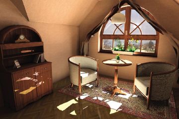  Projekt domu Halszka - murowana – beton komórkowy (KRD1631) - projekt domu parterowego z poddaszem - Zdjęcie 6