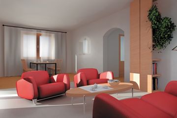  Projekt domu Fikus - murowana - klinkier (KRD2343) - projekt domu parterowego z poddaszem - Zdjęcie 2