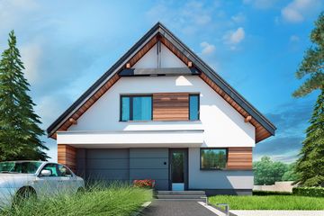  Projekt domu Nemo (BSB1134) - projekt domu parterowego z poddaszem - Zdjęcie 3