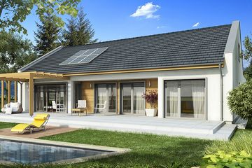  Projekt domu Klaudiusz A (WRD2724) - projekt domu parterowego - Zdjęcie 3