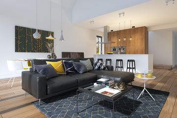  Projekt domu Z pomysłem 3 (WAW1104) - projekt domu parterowego z poddaszem - Zdjęcie 6