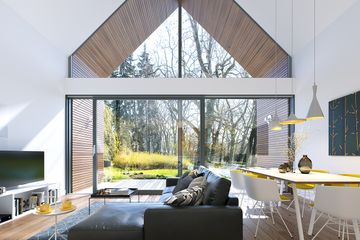  Projekt domu Z pomysłem 3 (WAW1104) - projekt domu parterowego z poddaszem - Zdjęcie 8