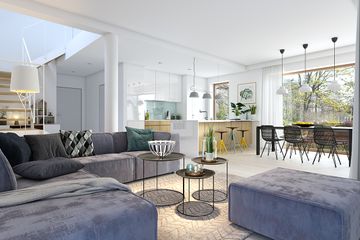  Projekt domu Miły 2 (WAW1107) - projekt domu parterowego z poddaszem - Zdjęcie 6